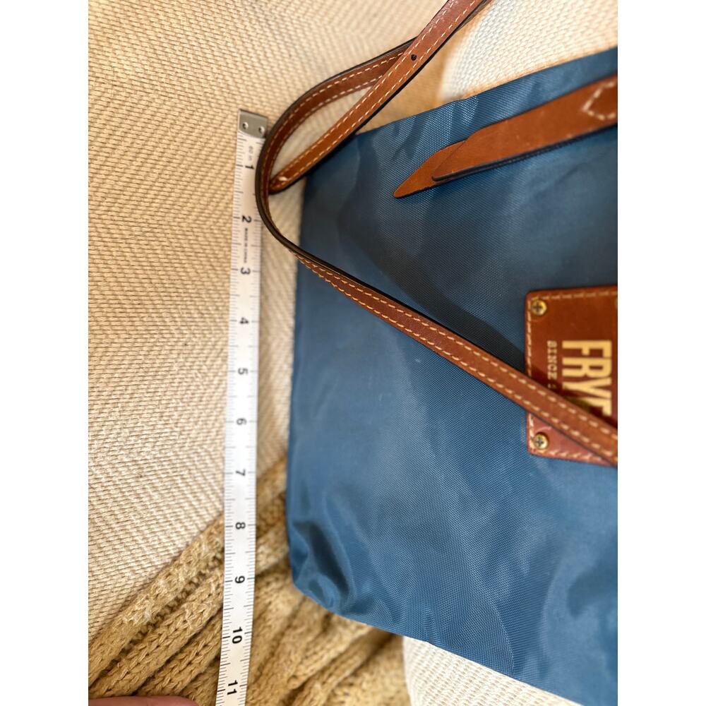 Frye Ivy Nylon Crossbody Bag - Peacock Blue - Picture 4 of 5